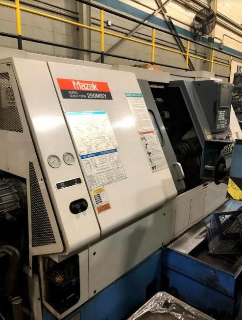 Mazak SQT 250MSY, Machine ID: 7981